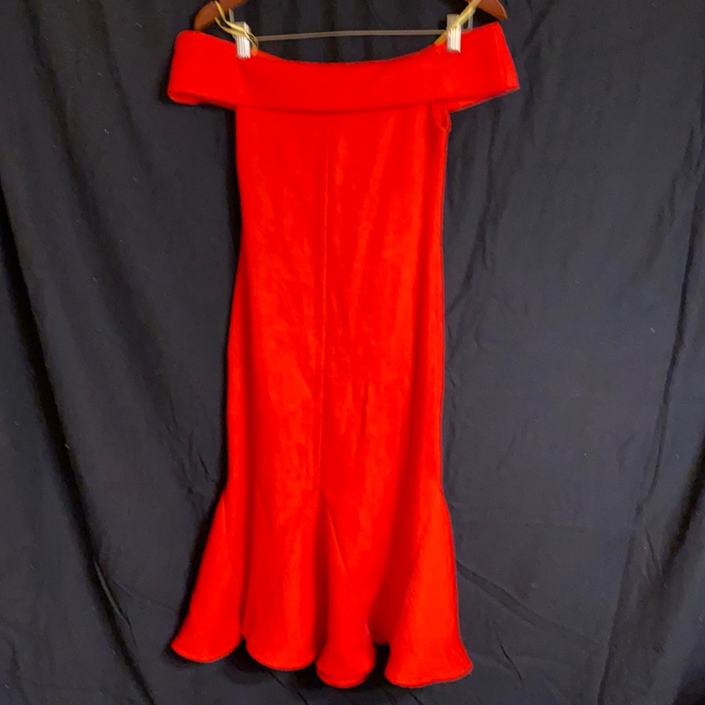 Catherine Malandrino red cocktail dress